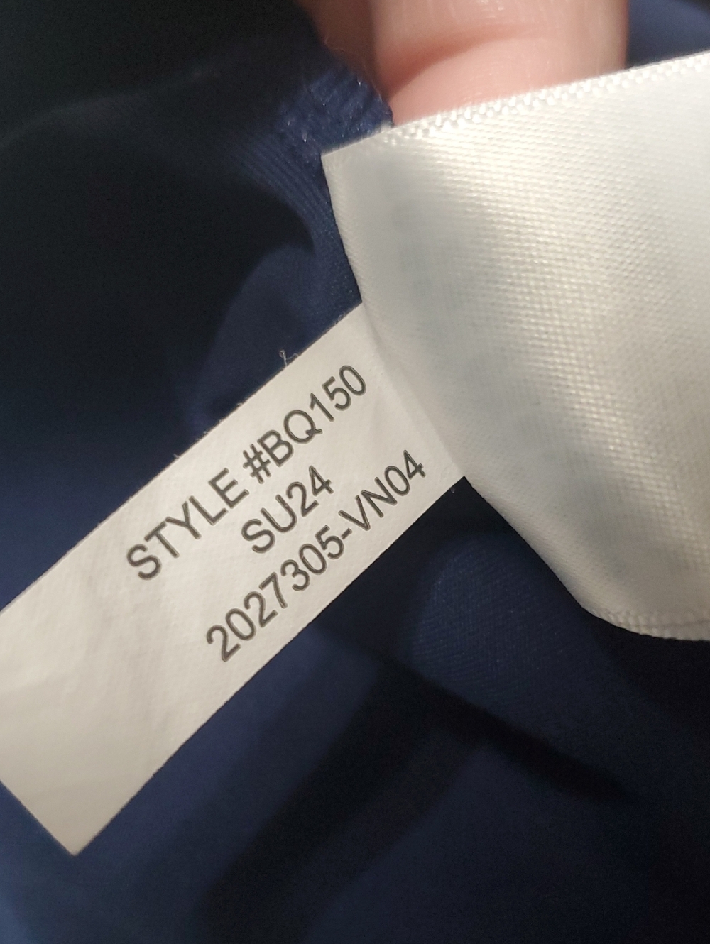 J.Crew Scalloped Hem Mini Dress W/Shorts Size Large Navy Coastal Nautical - Picture 11 of 15